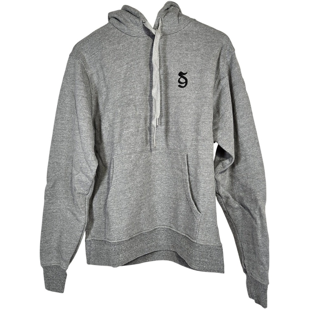 Spiritual Gangster SG Monogram Classic Hoodie Heather‎ Gray S NWT